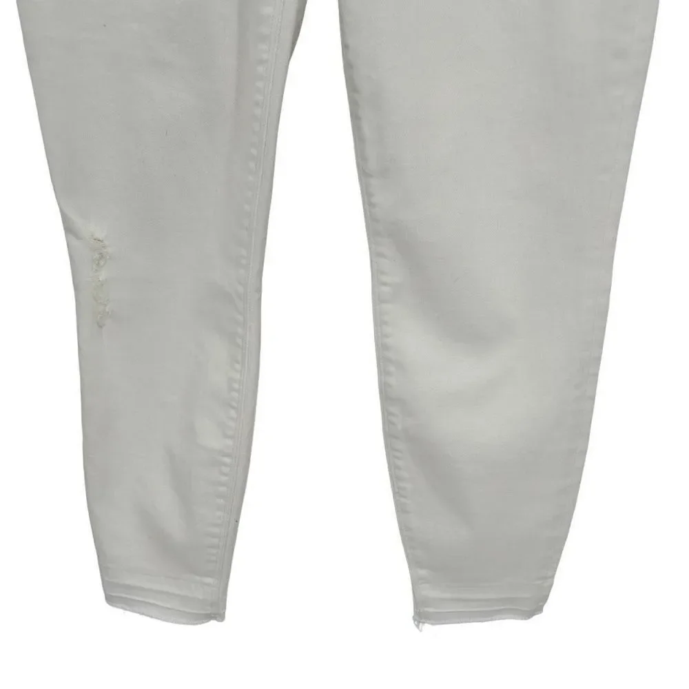 Spanx Distressed Jeans/Jeggings White Medium‎